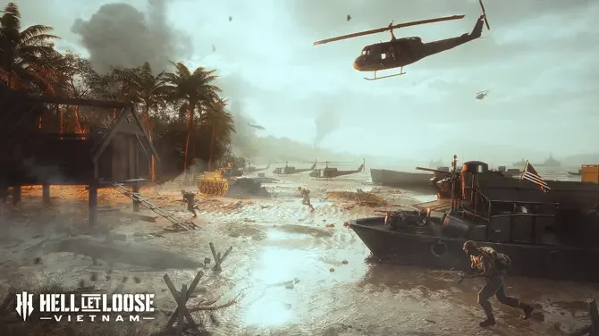 Launch-day jungle combat still