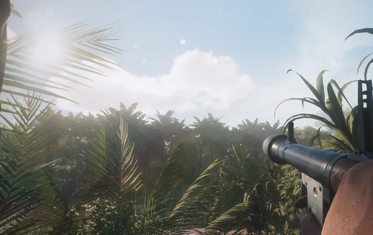 Watchtower view used for FPS testing